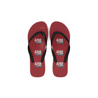 Thumbnail for Airbus A300F4-203 - Slippers - Flip Flops - Cartoon Pattern - Red