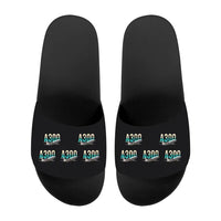 Thumbnail for Airbus A300F4-203 - Slippers - Sport - Original Pattern - Black