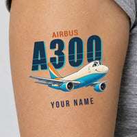 Thumbnail for Airbus A300F4-203 - Tattoo - Cartoon + Name