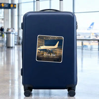 Thumbnail for Airbus A310-200 - 3D - Square Sticker - Suitcase