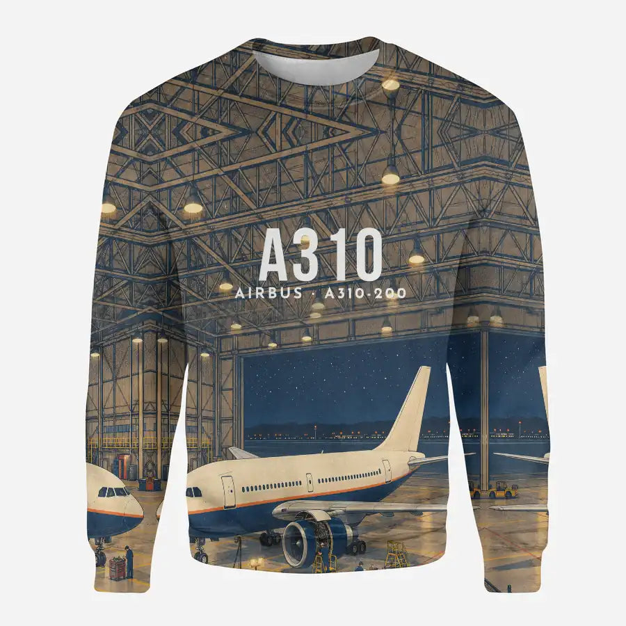 Airbus A310-200 3D All-Over Print Clothing - Sweatshirt - 3D