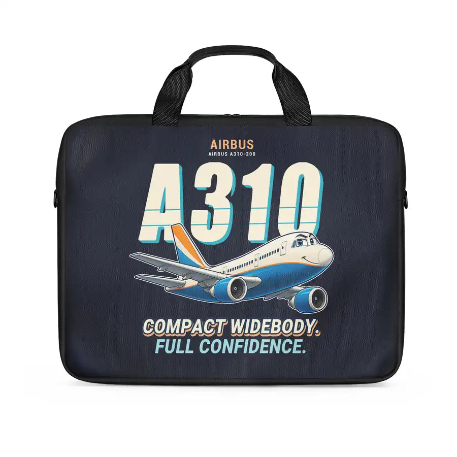 Airbus A310-200 - Cartoon - Laptop Bag