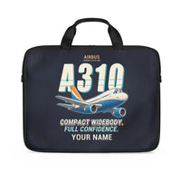 Thumbnail for Airbus A310-200 - Cartoon + Name - Laptop Bag