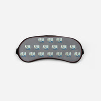Thumbnail for Airbus A310-200 - Cartoon Pattern - Sleep Mask - Gray