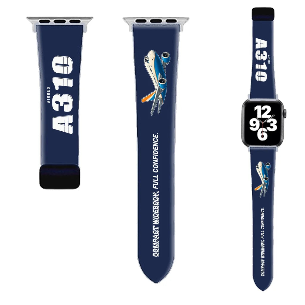 Airbus A310-200 Apple Watch Bands - Navy Blue (Magnetic Band) - Cartoon