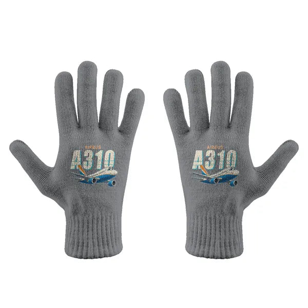 Airbus A310-200 - Gloves - Full - Cartoon - Gray
