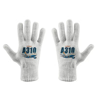 Thumbnail for Airbus A310-200 - Gloves - Full - Cartoon - White
