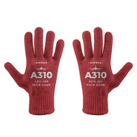 Thumbnail for Airbus A310-200 - Gloves - Full - Heritage + Name - Red