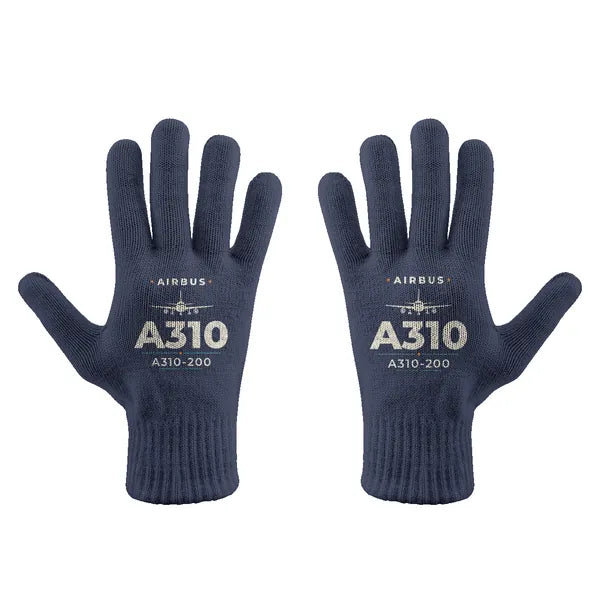 Airbus A310-200 - Gloves - Full - Heritage - Navy Blue