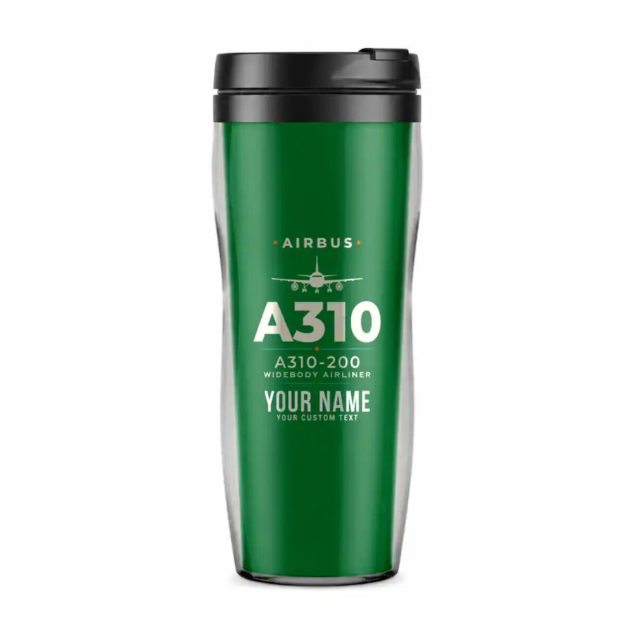 Airbus A310-200 - Heritage + Name - Plastic (No Holder) - Green