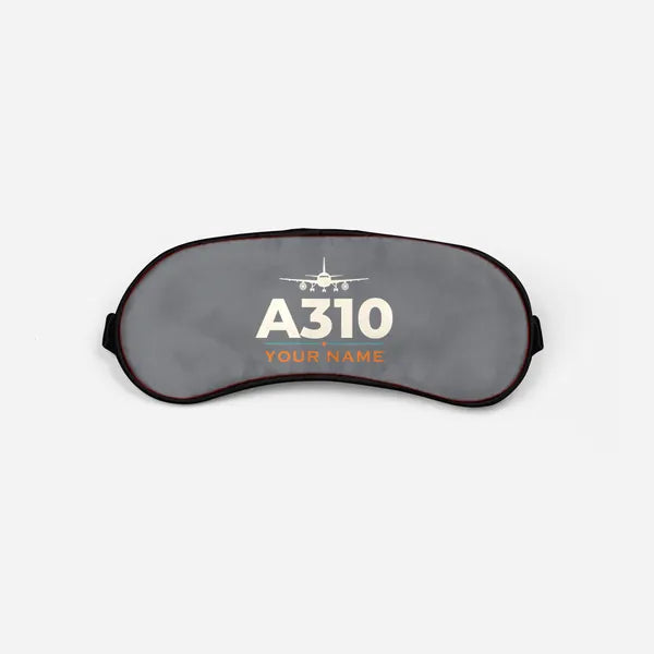 Airbus A310-200 - Heritage + Name - Sleep Mask - Gray
