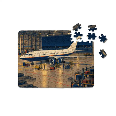 Airbus A310-200 - Horizontal - Canvas Puzzle
