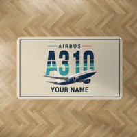 Thumbnail for Airbus A310-200 - Original + Name - Rectangle Carpet - Beige