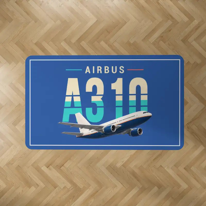 Airbus A310-200 - Original - Rectangle Carpet - Blue