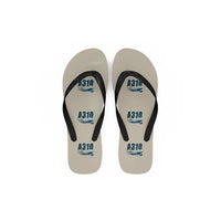Thumbnail for Airbus A310-200 - Slippers - Flip Flops - Cartoon Pattern - Beige