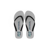 Thumbnail for Airbus A310-200 - Slippers - Flip Flops - Original - Light Gray