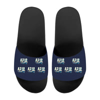 Thumbnail for Airbus A310-200 - Slippers - Sport - Cartoon Pattern - Navy Blue