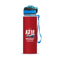Thumbnail for Airbus A310-200 - Sports Kettle - Cartoon + Name - Red