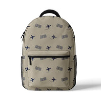 Thumbnail for Airbus A310-200P2F - 3D Backpack - 3D Pattern - Beige