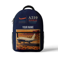 Thumbnail for Airbus A310-200P2F - 3D Backpack - Dark Blue + Name