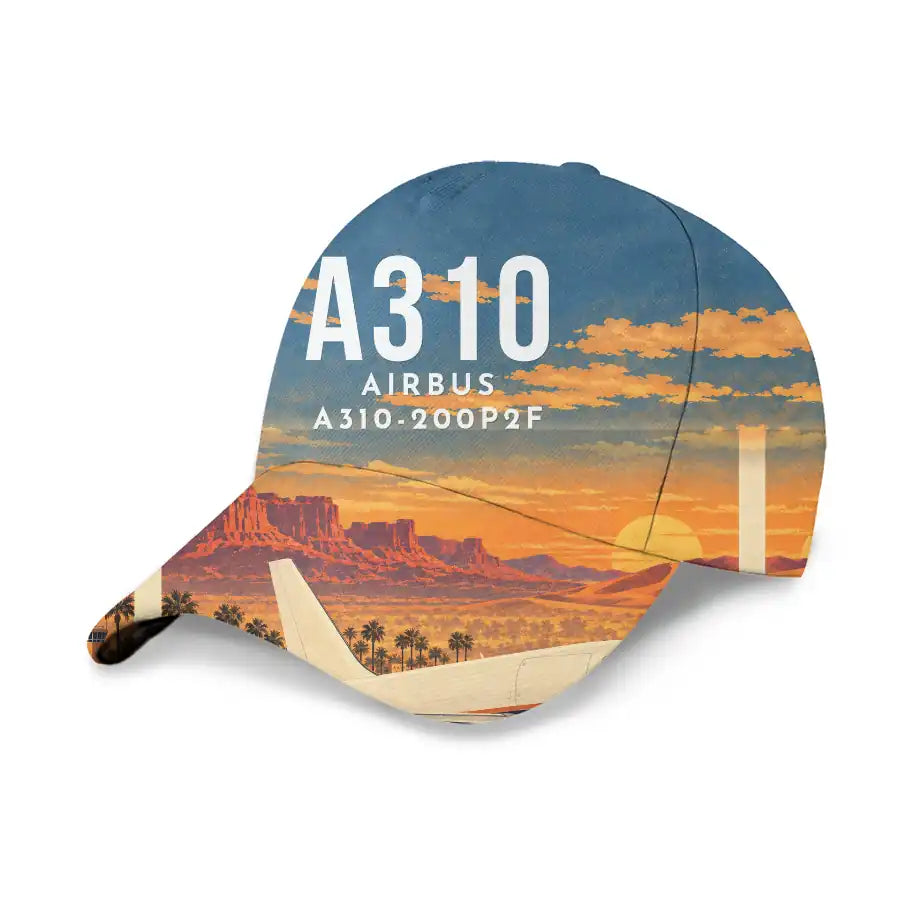 Airbus A310-200P2F 3D All-Over Print Clothing - Cap - 3D