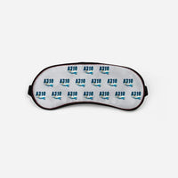 Thumbnail for Airbus A310-200P2F - Cartoon Pattern - Sleep Mask - Light Gray