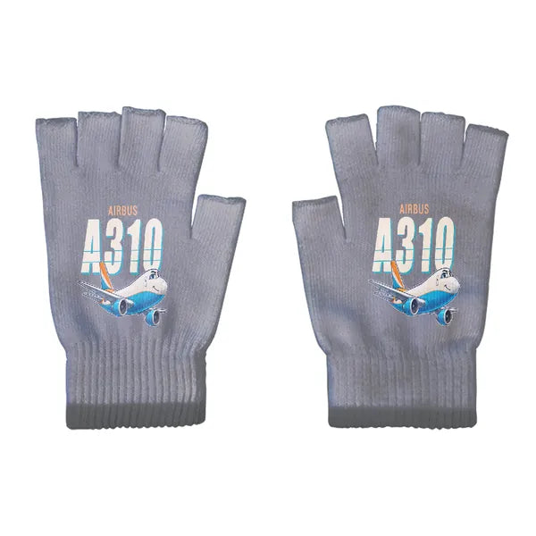 Airbus A310-200P2F - Gloves - Cut - Cartoon - Gray