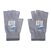 Thumbnail for Airbus A310-200P2F - Gloves - Cut - Cartoon + Name - Gray