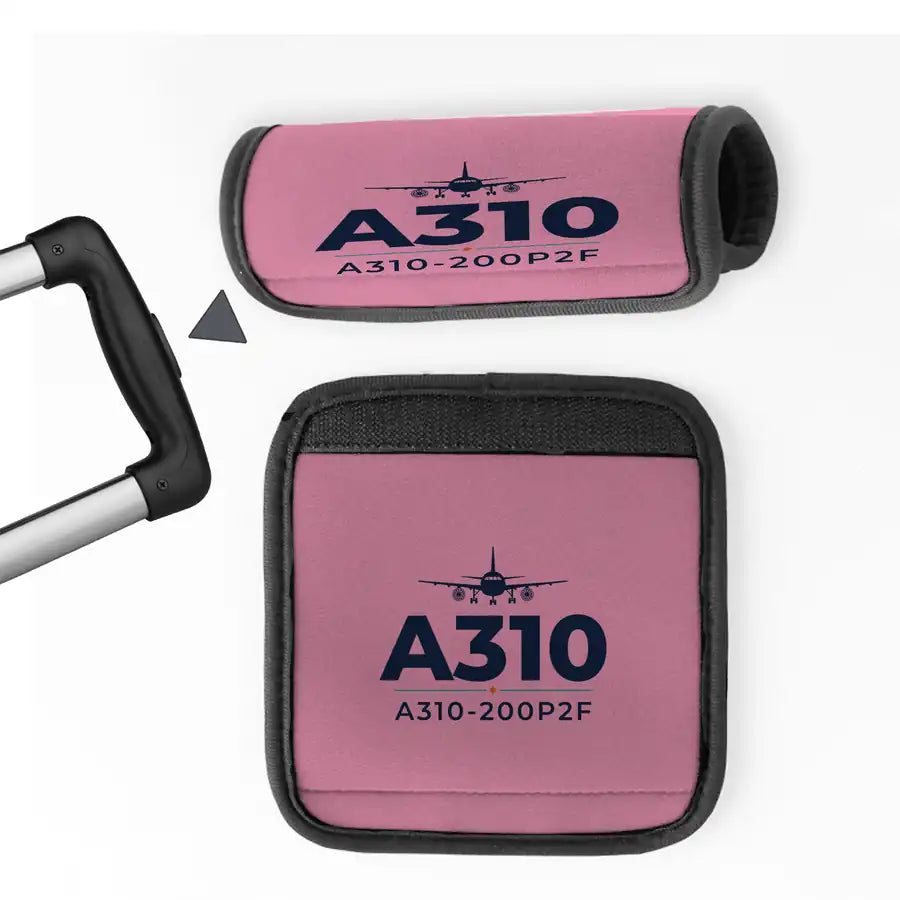 Airbus A310-200P2F - Heritage - Luggage Handle Cover - Pink