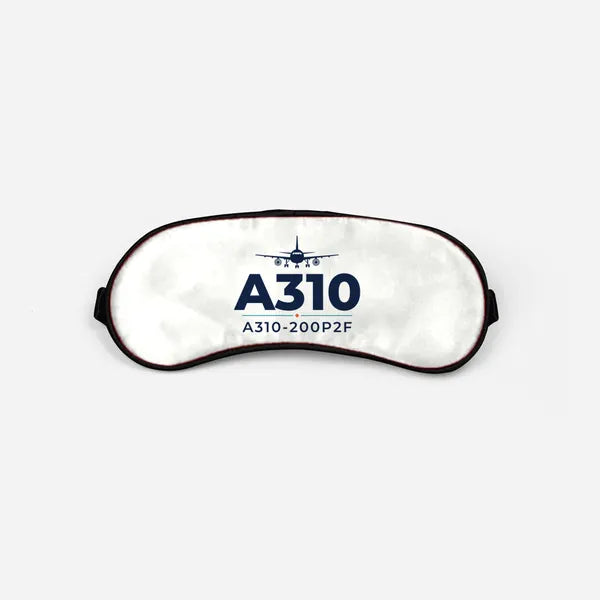 Airbus A310-200P2F - Heritage - Sleep Mask - White