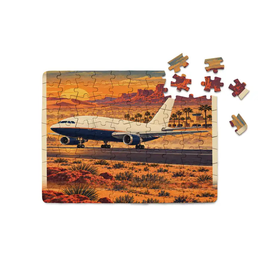 Airbus A310-200P2F - Horizontal - Canvas Puzzle