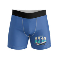 Thumbnail for Airbus A310-200P2F - Men Boxers - Original - Blue