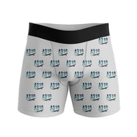 Thumbnail for Airbus A310-200P2F - Men Boxers - Original Pattern - Light Gray