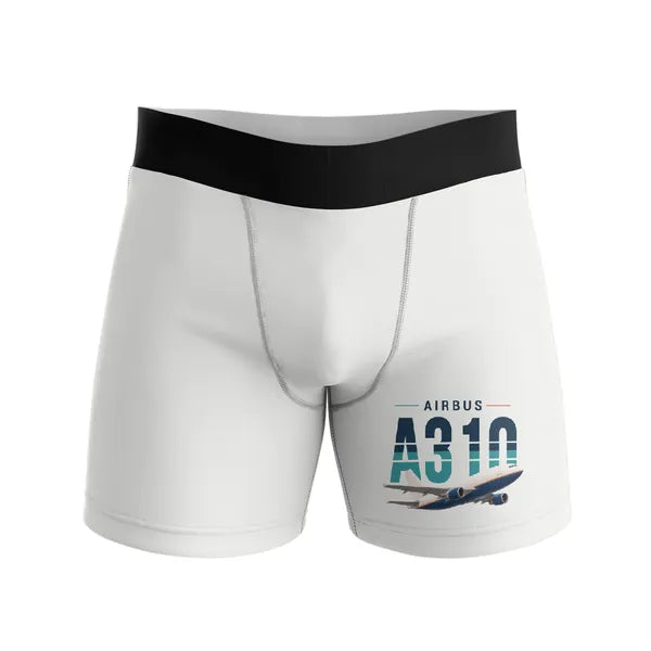 Airbus A310-200P2F - Men Boxers - Original - White