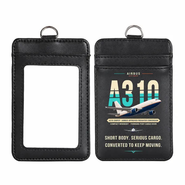 Airbus A310-200P2F - Original - ID Card Holder - Black