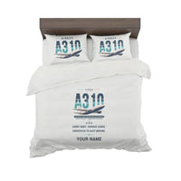 Thumbnail for Airbus A310-200P2F - Original + Name - Bedding Set - White