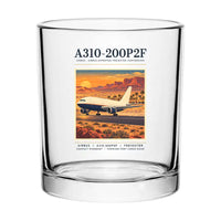 Thumbnail for Airbus A310-200P2F - Poster - Special Whiskey Glass