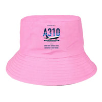 Thumbnail for Airbus A310-200P2F summer hat - light pink