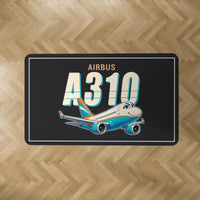 Thumbnail for Airbus A310-300 - Cartoon - Rectangle Carpet - Black