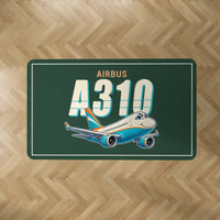 Thumbnail for Airbus A310-300 - Cartoon - Rectangle Carpet - Dark Green