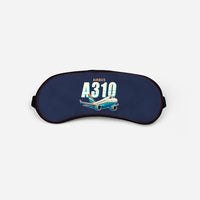 Thumbnail for Airbus A310-300 - Cartoon - Sleep Mask - Navy Blue