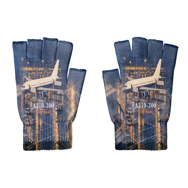 Airbus A310-300 - Gloves - Cut - 3D + Name - Full Print