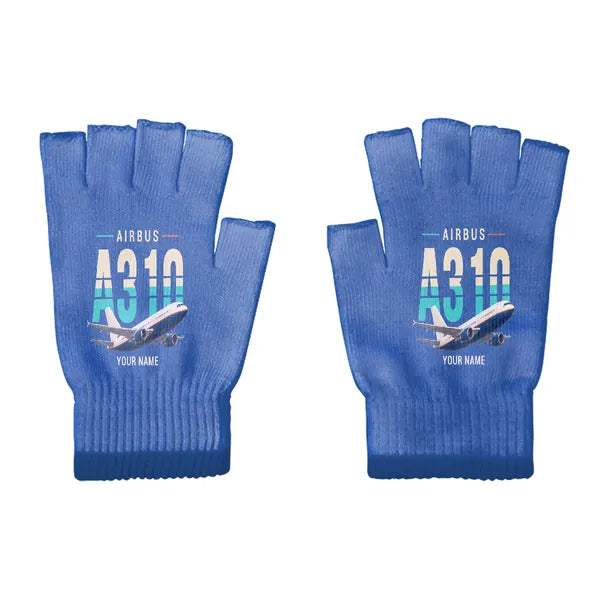 Airbus A310-300 - Gloves - Cut - Original + Name - Blue