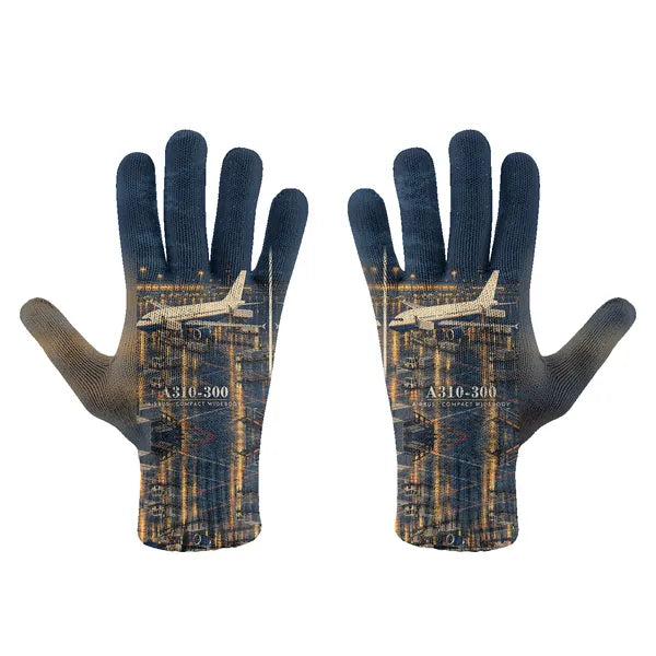 Airbus A310-300 - Gloves - Full - 3D - Full Print