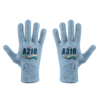 Thumbnail for Airbus A310-300 - Gloves - Full - Cartoon - Light Blue