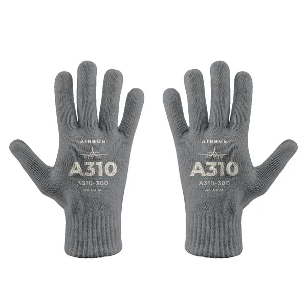 Airbus A310-300 - Gloves - Full - Heritage - Gray