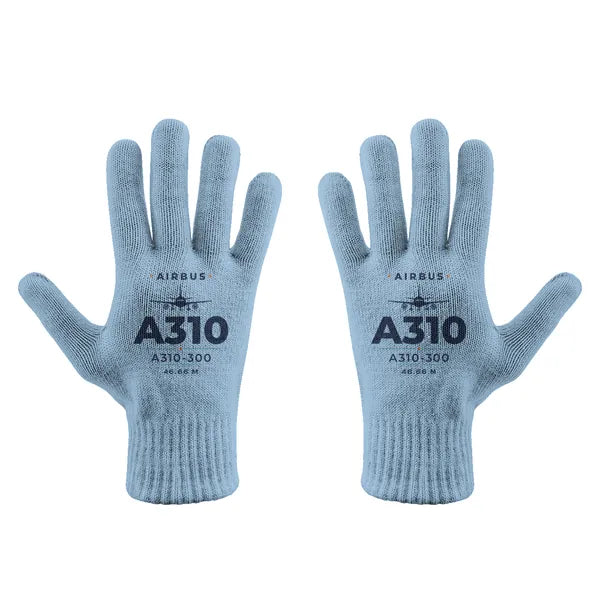 Airbus A310-300 - Gloves - Full - Heritage - Light Blue