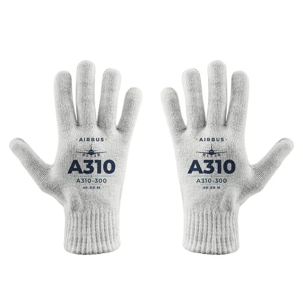 Airbus A310-300 - Gloves - Full - Heritage - White