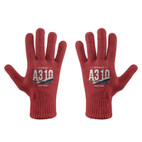 Thumbnail for Airbus A310-300 - Gloves - Full - Original + Name - Red