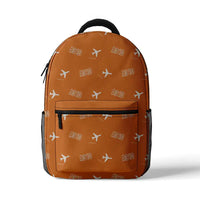 Thumbnail for Airbus A310-300P2F - 3D Backpack - 3D Pattern - Orange